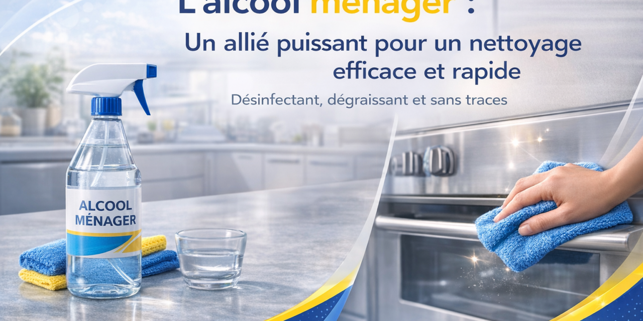 L’alcool ménager : un allié puissant pour un nettoyage efficace et rapide