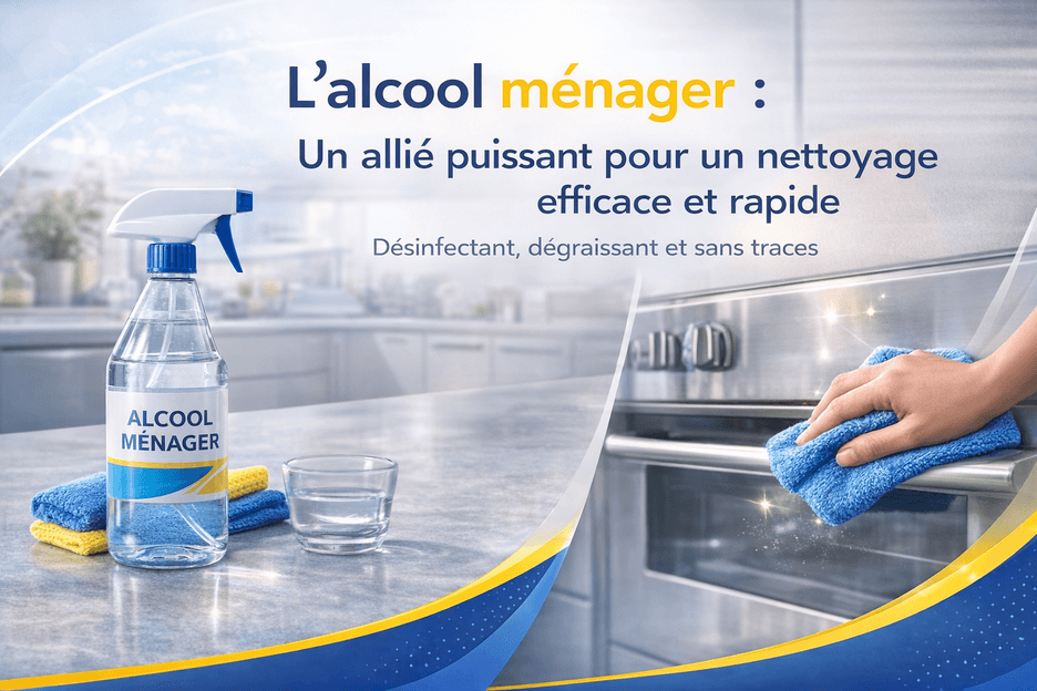 L’alcool ménager : un allié puissant pour un nettoyage efficace et rapide