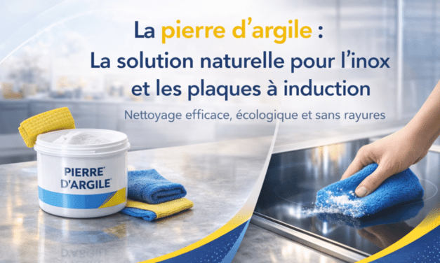 La pierre d’argile : la solution naturelle pour nettoyer l’inox et les plaques à induction