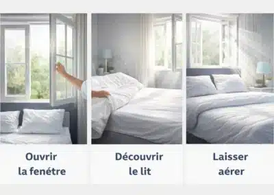 méthode aérer son lit