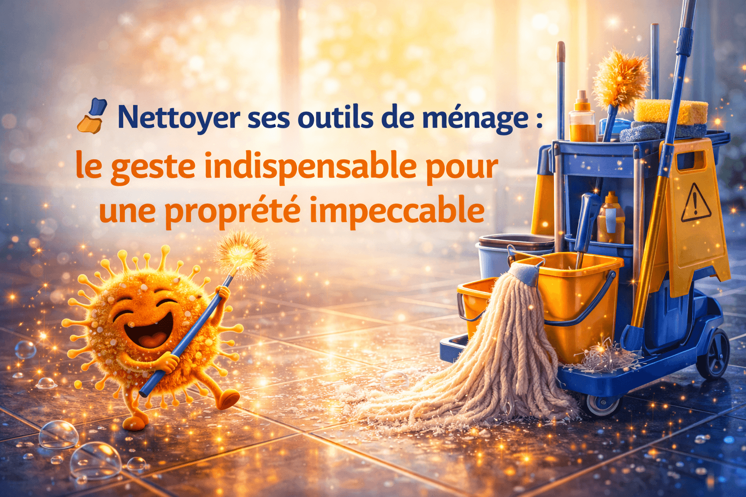 Nettoyer ses outils de ménage